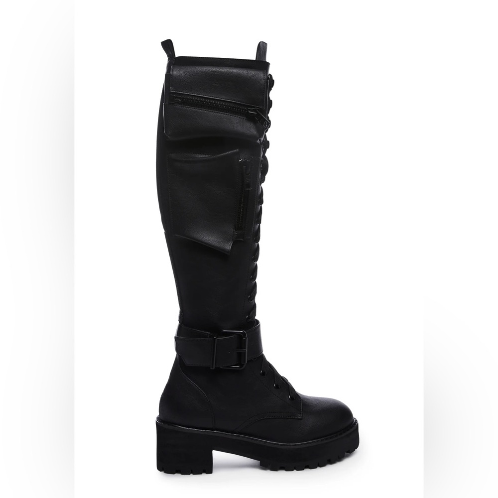 Obsidian Pocket Combat Boots: Dolls Kill: sold out NWT